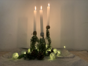 Et voilá! Fertig sind unsere Wonderful Kerzenständer! 